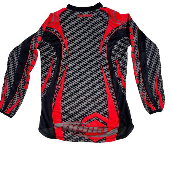 Nema Cycling Shirt Men's Small Long Sleeve Elastic Cuffs Mesh Venting Moto Cross - Picture 3 of 12